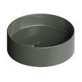 Накладная раковина Ø40xh12 см Alice Ceramica Hide, Pino grossy (31140195) На столешницу, На тумбу, Накладной Круглые