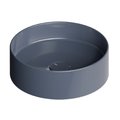 Накладная раковина Ø40xh12 см Alice Ceramica Hide, Mirto grossy (31140198) На столешницу, На тумбу, Накладной Круглые
