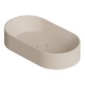 Раковина накладная 65x35xh12 см Alice Ceramica Spy, Sabbia matt (34240144) На столешницу, На тумбу, Накладной Овальные