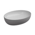 Накладна раковина 55x42 h13,5 см GSG Easy, Bicolore fumo satinato (EALAVOV55 BI 000038) На стільницю, Накладної 