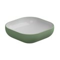 Накладна раковина 45x45 h13,5 см GSG Easy, Bicolore salvia satinato (EALAVQU45 BI 000031) На стільницю, Накладної 