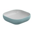 Накладна раковина 45x45 h13,5 см GSG Easy, Bicolore ice satinato (EALAVQU45 BI 000037) На стільницю, Накладної 