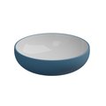 Накладная раковина Ø45xh13,5 см GSG Easy, Bicolore denim satinato (EALAVRO45 BI 000 027) На столешницу, Накладной Круглые