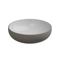 Накладна раковина Ø45х13,5 см GSG Easy, Bicolore cashmere satinato (EALAVRO45 BI 000 030) На стільницю, Накладної 