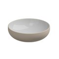 Накладна раковина Ø45х13,5 см GSG Easy, Bicolore sabbia satinato (EALAVRO45 BI 000 034) На стільницю, Накладної 
