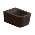 Подвесное биде GSG Brio, Cacao satinato (BRBISO 035+ACS40) Подвесные Коричневый
