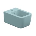 Подвесное биде GSG Brio, Ice satinato (BRBISO 037+ACS40) Подвесные Голубой