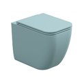 Унитаз напольный безободковый GSG Brio, с сиденьем Soft Close, Ice satinato (BRWC01 037+ACS51+BRCOPRSLTICR 037) Напольные 