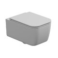 Унитаз подвесной безободковый GSG Brio, с сиденьем Soft Close, Bianco matt (BRWCSO 001+ACS40+BRCOPRSLTICR 001) Подвесные 