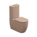 Унітаз-компакт GSG Like, із сидінням Soft Close, Cipria satinato (LKCIMBL 032+ACS82+LKMBL 032+ACS51+LKCOPRSLTICR 032) Підлогові З бачком (в комплекті)