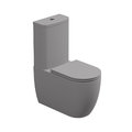 Унітаз-компакт GSG Like, з сидінням Soft Close, Fumo satinato (LKCIMBL 038+ACS82+LKMBL 038+ACS51+LKCOPRSLTICR 038) Підлогові З бачком (в комплекті)