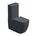 Унітаз-компакт GSG Brio, з сидінням Soft Close, Ebano satinato (BRCIMBL 028+ACS82+BRMBL 028+ACS51+BRCOPRSLTICR 028) Підлогові З бачком (в комплекті)