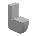 Унітаз-компакт GSG Brio, з сидінням Soft Close, Perla satinato (BRCIMBL 033+ACS82+BRMBL 033+ACS51+BRCOPRSLTICR 033) Підлогові З бачком (в комплекті)