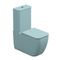 Унітаз-компакт GSG Brio, із сидінням Soft Close, Ice satinato (BRCIMBL 037+ACS82+BRMBL 037+ACS51+BRCOPRSLTICR 037) Підлогові З бачком (в комплекті)