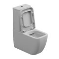 Унітаз-компакт GSG Brio, із сидінням Soft Close, Bicolore bianco matt (BRCIMBL 001+ACS82+BRMBL BI 000 001+ACS51+BRCOPRSLTICR 001) Підлогові З бачком (в комплекті)