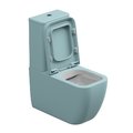 Унитаз-компакт GSG Brio, с сиденьем Soft Close, Bicolore ice satinato (BRCIMBL 037+ACS82+BRMBL BI 000 037+ACS51+BRCOPRSLTICR 037) Напольные С бачком (в комплекте)
