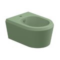 Биде подвесное GSG Cruise, Salvia satinato (CRBISO 031+ACS40) Подвесные Светло-зеленый
