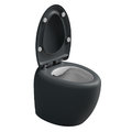 Унитаз напольный безободковый GSG Touch, с сиденьем Soft Close, Bicolore ebano satinato (TOWC01SC BI 000 028+ACS51+TOCOPRTICR 028) Напольные 