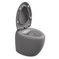 Унітаз підлоговий безободковий GSG Touch, із сидінням Soft Close, Bicolore fumo satinato (TOWC01SC BI 000 038+ACS51+TOCOPRTICR 038) Підлогові 
