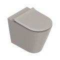 Напольный безободковый унитаз Catalano Zero, с крышкой Soft Close, Tortora satinato (01 1455 0032+05 5120 0032) Напольные 