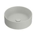 Керамическая раковина Ø40 h13 см Catalano Zero, Cemento satinato (01 2340 0023) На столешницу Круглые