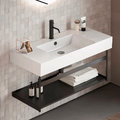 Раковина керамическая 100х47 см Catalano Premium, Bianco lucido (02 2101 1001) На столешницу, На тумбу, Подвесные Прямоугольные