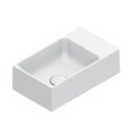 Керамическая раковина 40х23 см Catalano Premium, Bianco lucido (02 2041 0001) На столешницу, На тумбу, Подвесные Прямоугольные