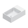 Керамическая раковина 40х23 см Catalano Premium, Bianco satinato (02 2041 0021) На столешницу, На тумбу, Подвесные Прямоугольные