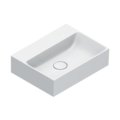 Раковина керамическая 45х35 см Catalano Premium, Bianco lucido (02 2045 0001) На столешницу, Подвесные Прямоугольные