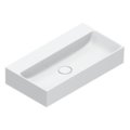 Раковина керамическая 60х35 см Catalano Premium, Bianco lucido (02 2065 0001) На столешницу, Подвесные Прямоугольные