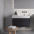 Раковина керамическая 80х47 см Catalano Premium 80 right, Bianco lucido (02 2083 0001) На столешницу, На тумбу, Подвесные Прямоугольные