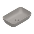 Раковина керамическая 60х38 см Catalano Green, Tortora satinato (04 2261 0032) На столешницу, Накладной Прямоугольные