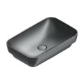 Раковина керамическая 60х38 см Catalano Green, Nero satinato (04 2460 0022) Встраиваемые сверху Прямоугольные