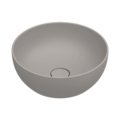 Раковина керамическая Ø40 h15 см Catalano Green, Tortora satinato (04 2340 0032) На столешницу, Накладной Круглые