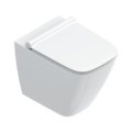Напольный безободковый унитаз Catalano Green, с сиденьем Soft Close, Bianco lucido (04 1235 0001+04 5120 0001) Напольные 