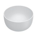 Керамическая раковина Ø42 h22 см Catalano Sfera, Bianco satinato (05 2342 0021) На столешницу, На тумбу Круглые