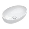 Керамическая раковина 60х42 см Catalano Sfera, Bianco lucido (05 2260 0001) На столешницу, На тумбу Овальные
