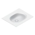 Керамическая раковина 60х50 см Catalano Sfera, Bianco satinato (05 2061 0021) Встраиваемые сверху, На столешницу, Подвесные Прямоугольные