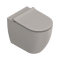 Напольный безободковый унитаз Catalano Sfera, с сиденьем Soft Close, Tortora satinato (05 1455 0032+05 5120 0032) Напольные 