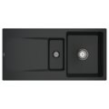 Кухонна мийка 98х49 см Villeroy&amp;Boch Siluet 60 R, Pure Black (33371FR7) Врізні зверху Прямокутні 