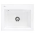 Кухонная мойка 56,5х47,5 см Villeroy&Boch Subway 60 S, Snow White (33091FKG) Врезные сверху Прямоугольные 
