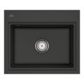Кухонная мойка 60х51 см Villeroy&Boch Subway Style 60 S, Pure Black (33661FR7) Врезные сверху Прямоугольные 
