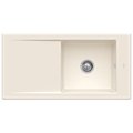 Кухонная мойка 96х47 см Villeroy&Boch Timeline 60, Crema (67901FKR) Врезные сверху Прямоугольные 