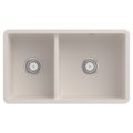 Кухонна мийка 75х44 см Villeroy&amp;Boch Subway 80 U, Crema (338801KR) Під стільницю Прямокутні 