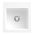 Кухонная мойка 47х51 см Villeroy&Boch Subway 45 XS, Stone White (678101RW) Врезные сверху Прямоугольные 