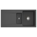 Кухонна мийка 98х49 см Villeroy&amp;Boch Siluet 60 R Flat, Graphite (33371Fi4) Врізні зверху Прямокутні 