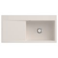 Кухонная мойка 98х49 см Villeroy&Boch Subway Style 60 Flat, Crema (33611FKR) Врезные сверху Прямоугольные 