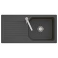 Кухонна мийка 98х49 см Villeroy&amp;Boch Linara 60 Flat, Graphite (33861Fi4) Врізні зверху Прямокутні 