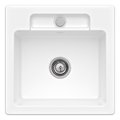Кухонна мийка 49х49 см Villeroy&amp;Boch Siluet 50 S flat, White Alpin (33451FR1) Врізні зверху Квадратні 