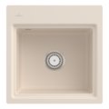 Кухонная мойка 50х51 см Villeroy&Boch Subway Style 50 S Flat, Ivory (33551FFU) Врезные сверху Прямоугольные 
